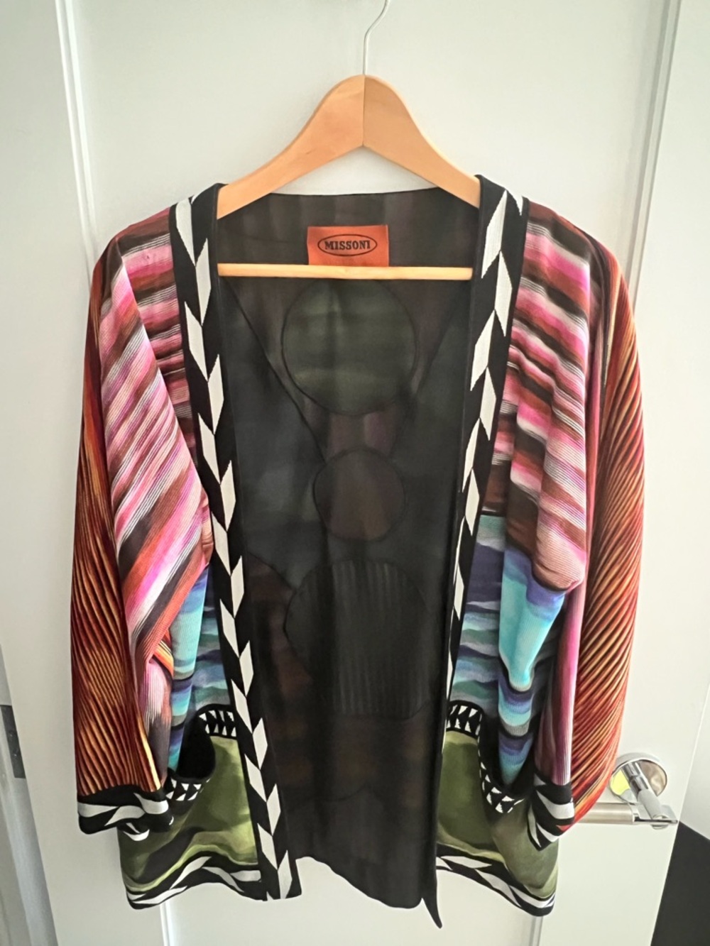 Limited Edition Missoni Patchwork Open Cardigan